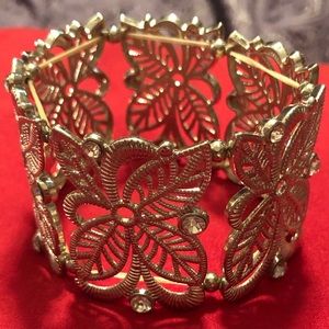 Silver Butterfly Bracelet